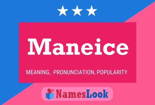 Постер имени Maneice