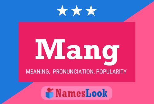 Постер имени Mang