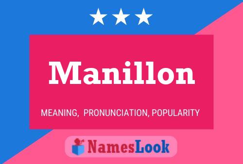 Постер имени Manillon