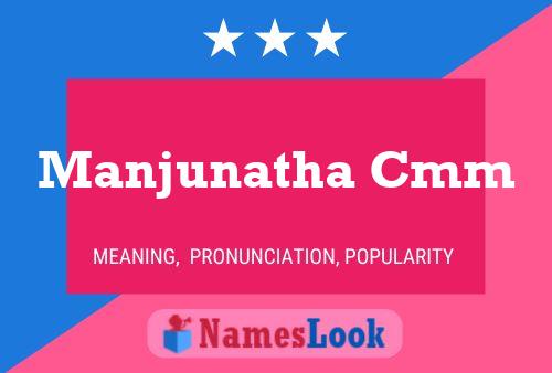 Постер имени Manjunatha Cmm