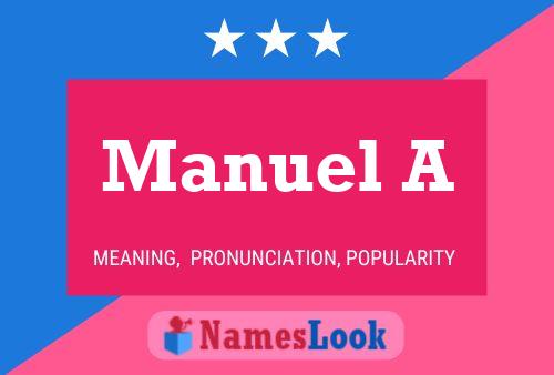 Постер имени Manuel A