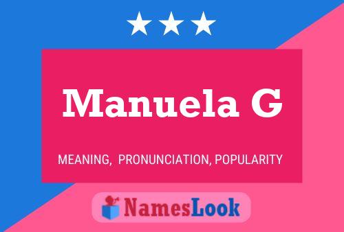 Постер имени Manuela G