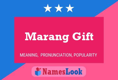 Постер имени Marang Gift