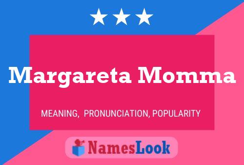 Постер имени Margareta Momma