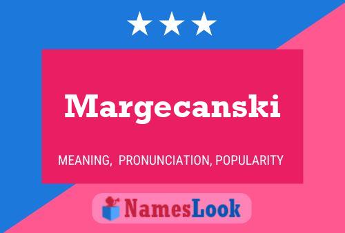 Постер имени Margecanski