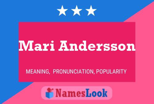 Постер имени Mari Andersson