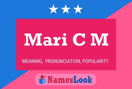 Постер имени Mari C M