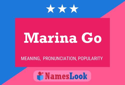 Постер имени Marina Go