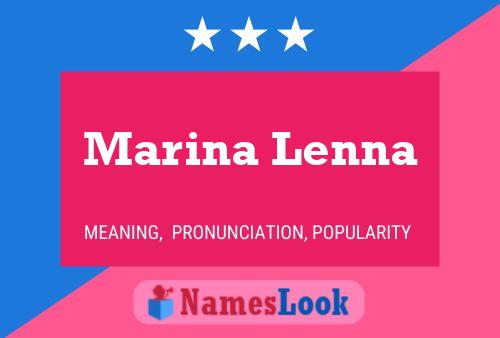 Постер имени Marina Lenna