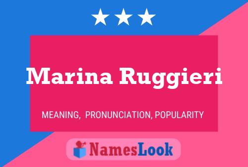 Постер имени Marina Ruggieri