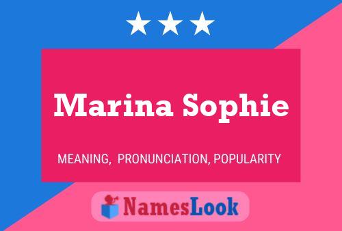 Постер имени Marina Sophie