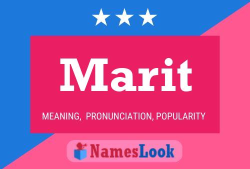 Постер имени Marit