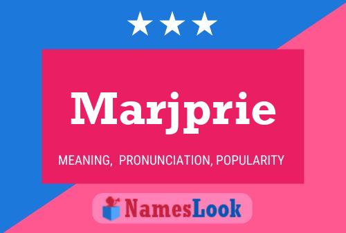 Постер имени Marjprie