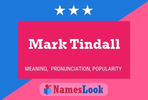 Постер имени Mark Tindall