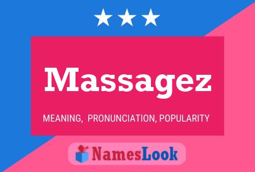 Постер имени Massagez