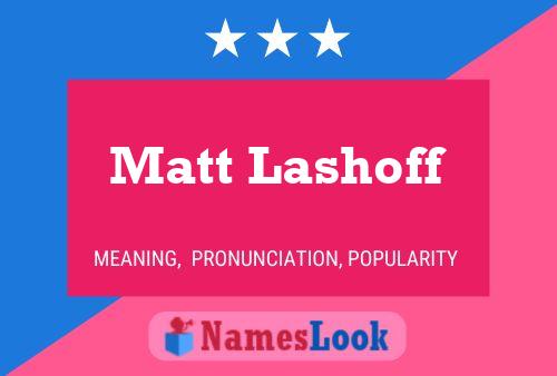 Постер имени Matt Lashoff