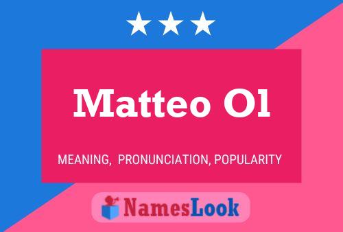 Постер имени Matteo Ol