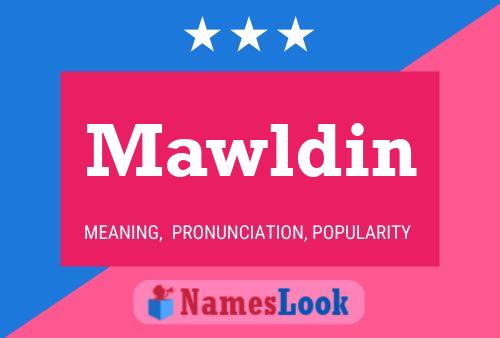 Постер имени Mawldin