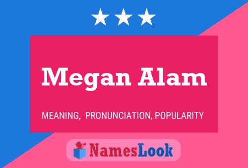 Постер имени Megan Alam