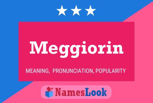 Постер имени Meggiorin