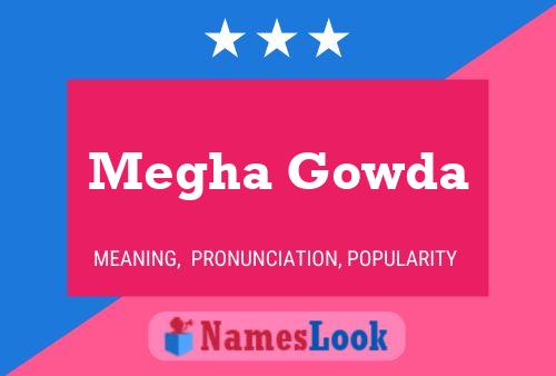 Постер имени Megha Gowda