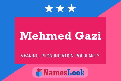 Постер имени Mehmed Gazi