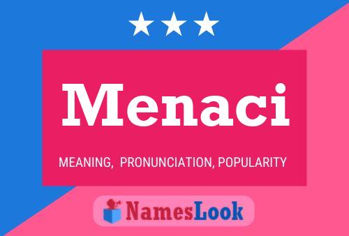 Постер имени Menaci