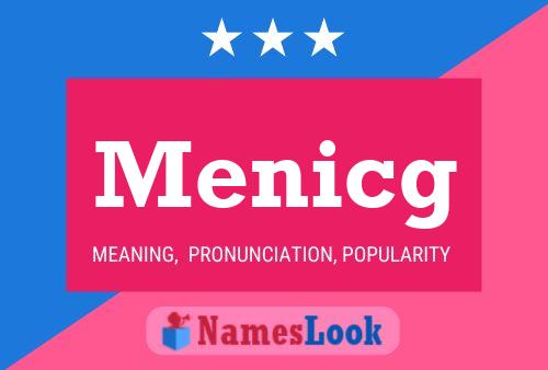 Постер имени Menicg