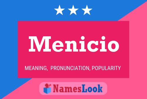 Постер имени Menicio