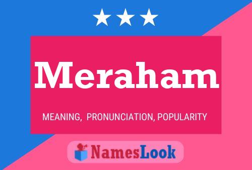 Постер имени Meraham