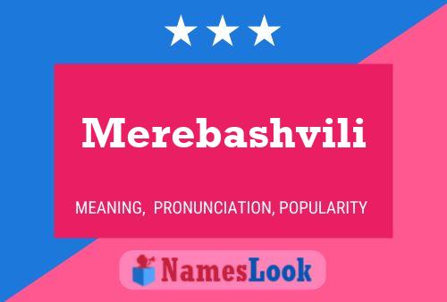 Постер имени Merebashvili