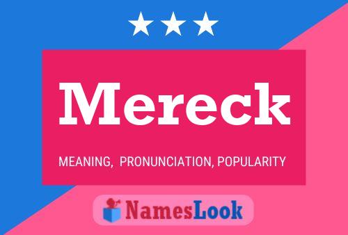 Постер имени Mereck