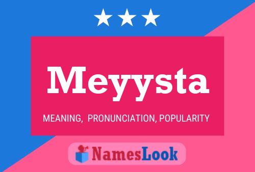 Постер имени Meyysta