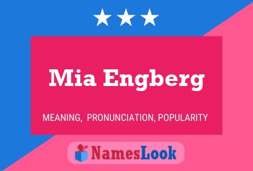 Постер имени Mia Engberg