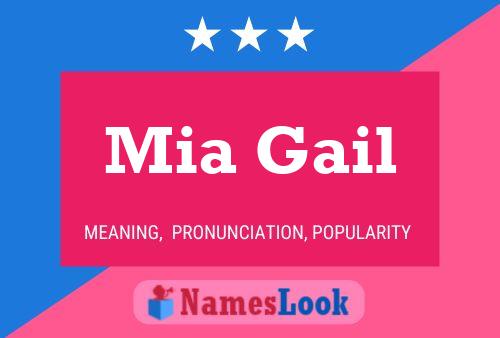 Постер имени Mia Gail