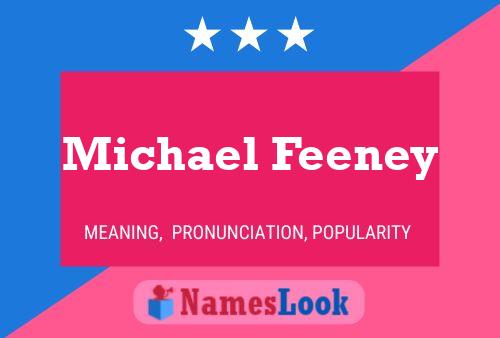 Постер имени Michael Feeney