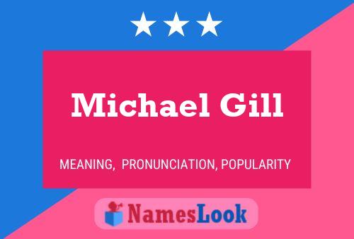 Постер имени Michael Gill