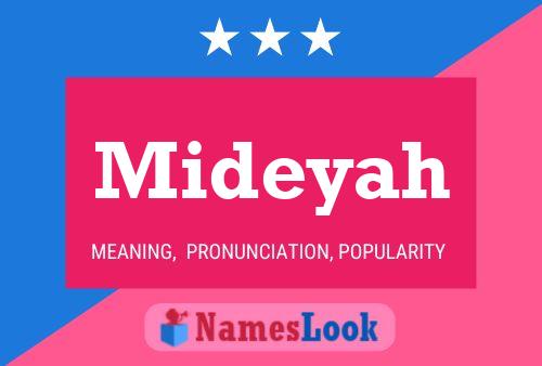 Постер имени Mideyah