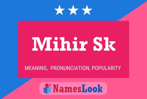 Постер имени Mihir Sk