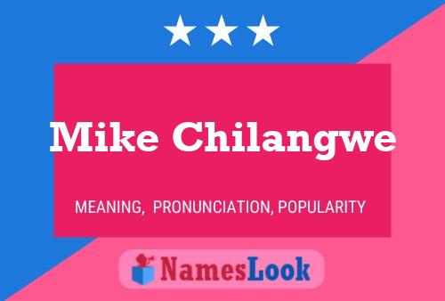 Постер имени Mike Chilangwe