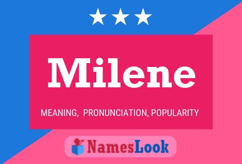 Постер имени Milene