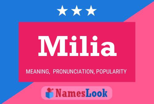 Постер имени Milia