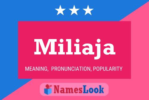 Постер имени Miliaja