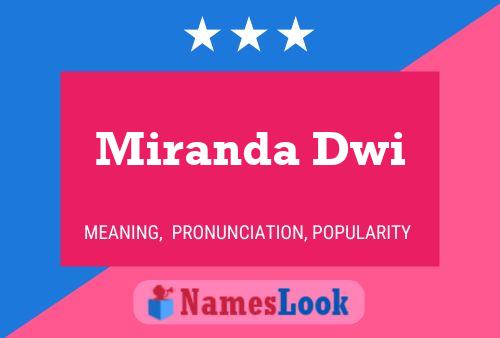 Постер имени Miranda Dwi