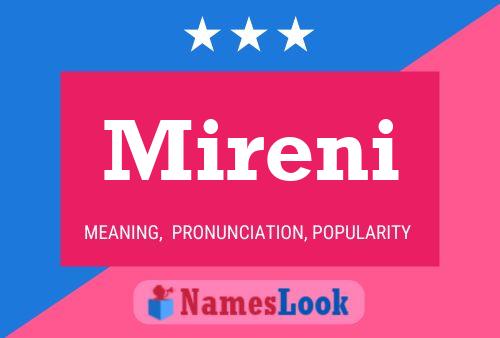 Постер имени Mireni