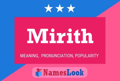 Постер имени Mirith