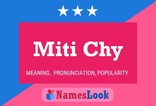 Постер имени Miti Chy