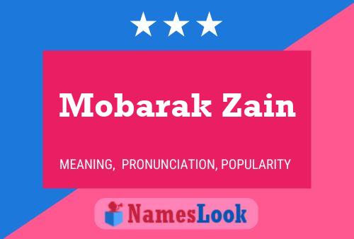 Постер имени Mobarak Zain