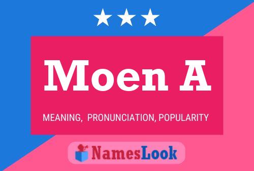 Постер имени Moen A