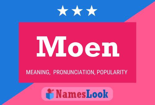 Постер имени Moen